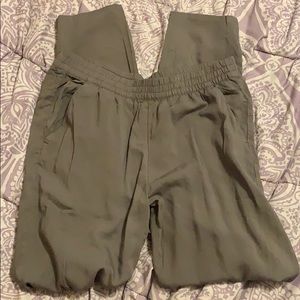 Military Green loose pants